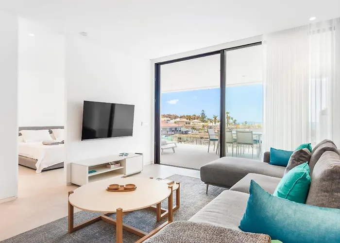 Apartmán New Luxury First Line Sea View Palm-mar